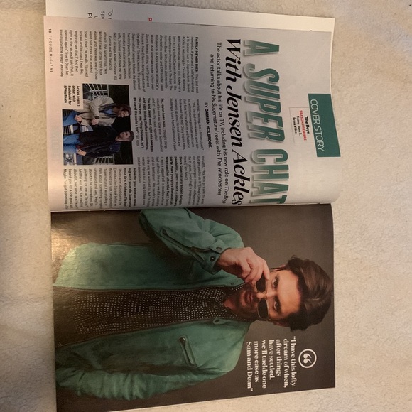 JENSEN ACKLES - SUPERNATURAL   TV GUIDE MAGAZINE - MAY 23 - JUNE 12 2022 - - Picture 2 of 3